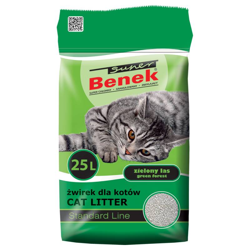 Super Benek Green Forest - 25 l (ca. 20 kg) von Benek
