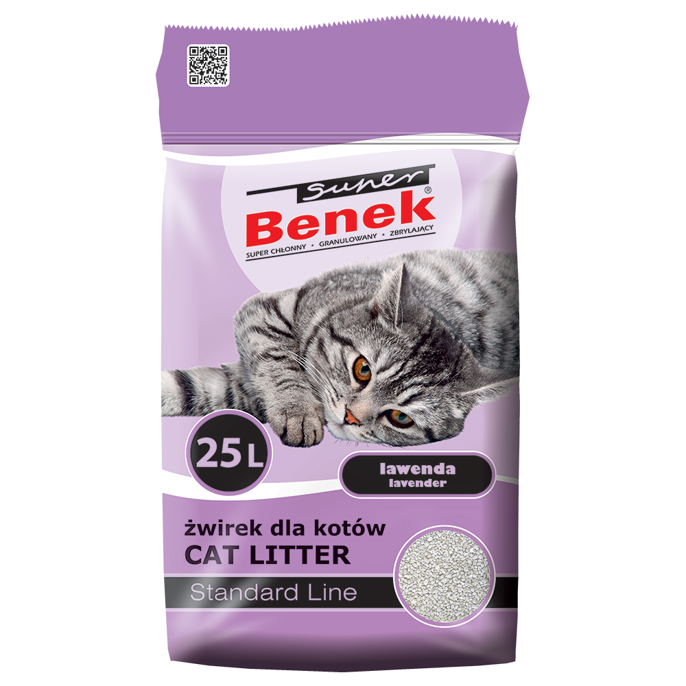 Super Benek Lavender - 25 l (ca. 20 kg) von Benek