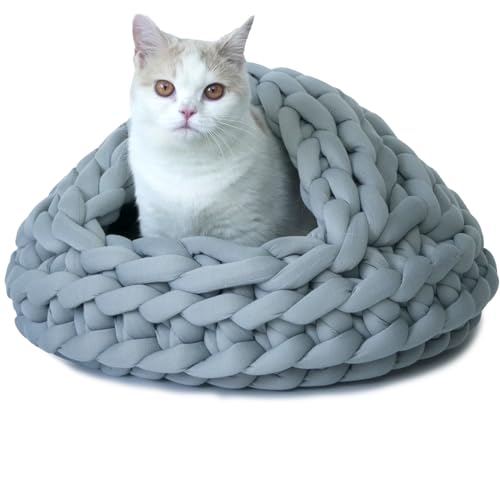Beneluckyo Katzenhöhlenbett, 50,8 cm, Grau 02 Beneluckyo Katzenhöhlenbett, 50,8 cm, Grau 02 von Beneluckyo
