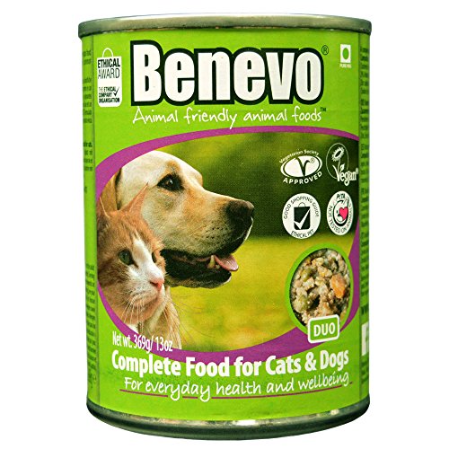 Benevo Bio Hundefutter Duo Veganes Feuchtfutter, 6er Pack (6 x 369 g) von Benevo