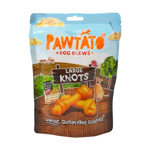 Benevo Pawtato Knots - vegan/vegetarisch - Kauknochen in Knotenform, 180g von Benevo