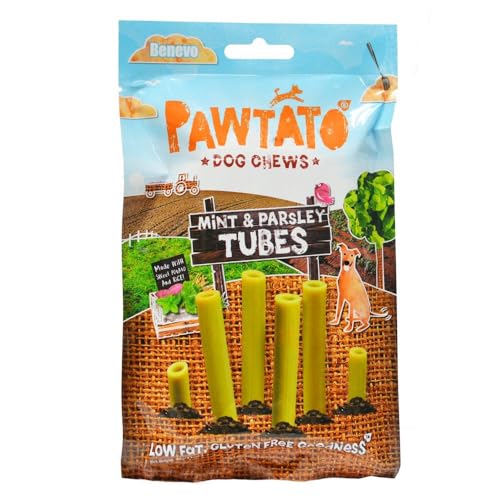 Benevo Pawtato Kauspielzeug für Hunde mit Minze und Petersilie, 90 g von Benevo