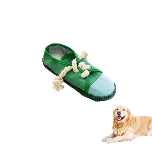 Benixmidart Quietschendes Hundespielzeug, interaktives quietschendes Hundespielzeug, Kauspielzeug mit Innengeräusch zum Energieverbrauch und Stressabbau (Grün) von Benixmidart