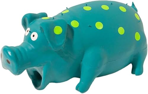 Benixmidart Quietschendes Hundespielzeug, interaktives quietschendes Hundespielzeug, Kauspielzeug mit Innengeräusch zum Energieverbrauch und Stressabbau (blau) von Benixmidart