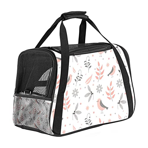 Transporttasche für Haustiere, Vögel und Blumen, von Fluggesellschaften zugelassen, tragbar, weiche Seiten, für kleine, mittelgroße Hunde und Katzen von Bennigiry