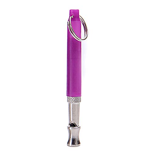 Benoon Edelstahl Hundetraining Pfeife Mit Ring, Haustiere Ultraschall Schallflöte Anti-Lost Tool Pet Supplies Lila Benoon Edelstahl Hundetraining Pfeife Mit Ring, Haustiere Ultraschall Schallflöte Anti-Lost Tool Pet Supplies Lila von Benoon