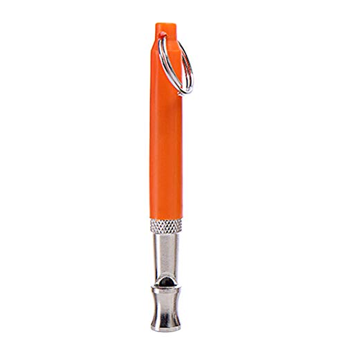 Benoon Edelstahl Hundetraining Pfeife Mit Ring, Haustiere Ultraschall Schallflöte Anti-Lost Tool Pet Supplies OrangeNone Benoon Edelstahl Hundetraining Pfeife Mit Ring, Haustiere Ultraschall Schallflöte Anti-Lost Tool Pet Supplies OrangeNone von Benoon