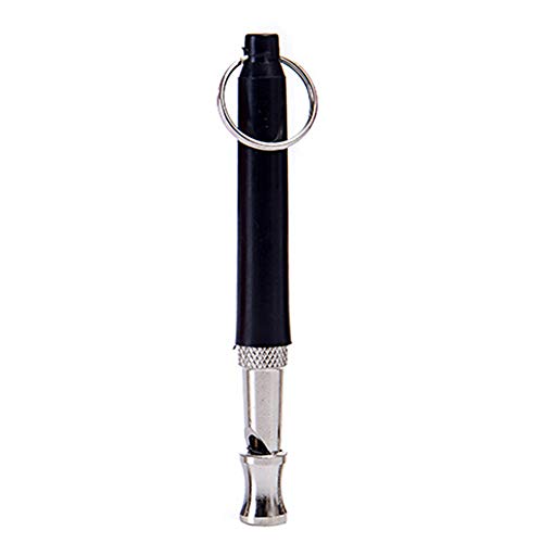 Benoon Edelstahl Hundetraining Pfeife Mit Ring, Haustiere Ultraschall Schallflöte Anti-Lost Tool Pet Supplies Schwarz Benoon Edelstahl Hundetraining Pfeife Mit Ring, Haustiere Ultraschall Schallflöte Anti-Lost Tool Pet Supplies Schwarz von Benoon