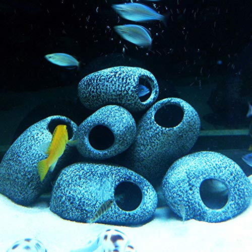 Koralle Aquarium Dekoration Fisch Tank Aquarium Buntbarsch Stein Garnelen Zucht Felshöhle Fischtank Teich Ornament Dekor - S von Benoon