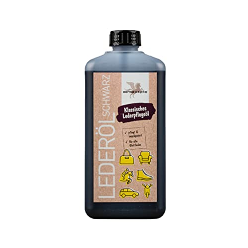 B & E Lederöl - schwarz - 500 ml von Bense & Eicke