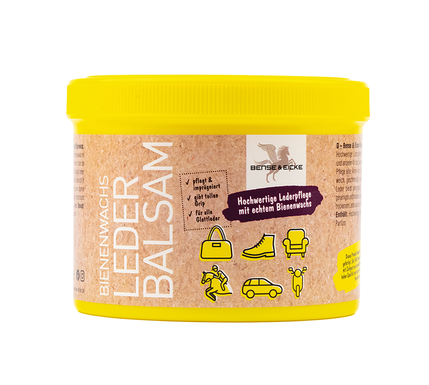 Bense & Eicke Bienenwachs-Leder-Balsam 500ml Für alle Glattleder Bense & Eicke Bienenwachs-Leder-Balsam 500ml Für alle Glattleder von Bense & Eicke