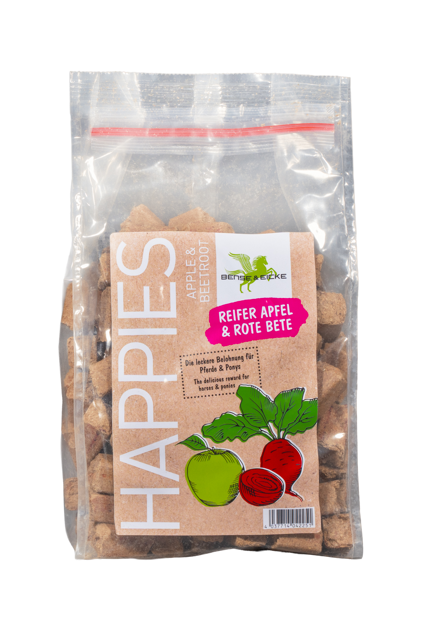 Bense & Eicke Happies Reifer Apfel & Rote Bete 1kg Gesunde Belohnung für zufriedene Pferde Bense & Eicke Happies Reifer Apfel & Rote Bete 1kg Gesunde Belohnung für zufriedene Pferde von Bense & Eicke