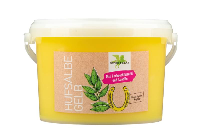 Bense & Eicke Hufsalbe gelb 2,5L Der Klassiker bei der Hufpflege von Bense & Eicke