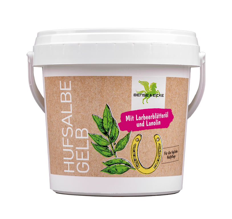 Bense & Eicke Hufsalbe gelb 500ml Der Klassiker bei der Hufpflege Bense & Eicke Hufsalbe gelb 500ml Der Klassiker bei der Hufpflege von Bense & Eicke