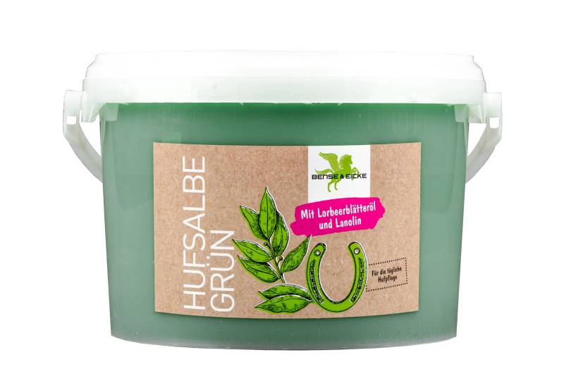 Bense & Eicke Hufsalbe grün 5L Der Klassiker bei der Hufpflege Bense & Eicke Hufsalbe grün 5L Der Klassiker bei der Hufpflege von Bense & Eicke