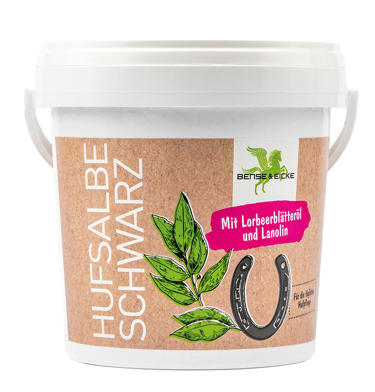 Bense & Eicke Hufsalbe schwarz 1L Der Klassiker bei der Hufpflege Bense & Eicke Hufsalbe schwarz 1L Der Klassiker bei der Hufpflege von Bense & Eicke