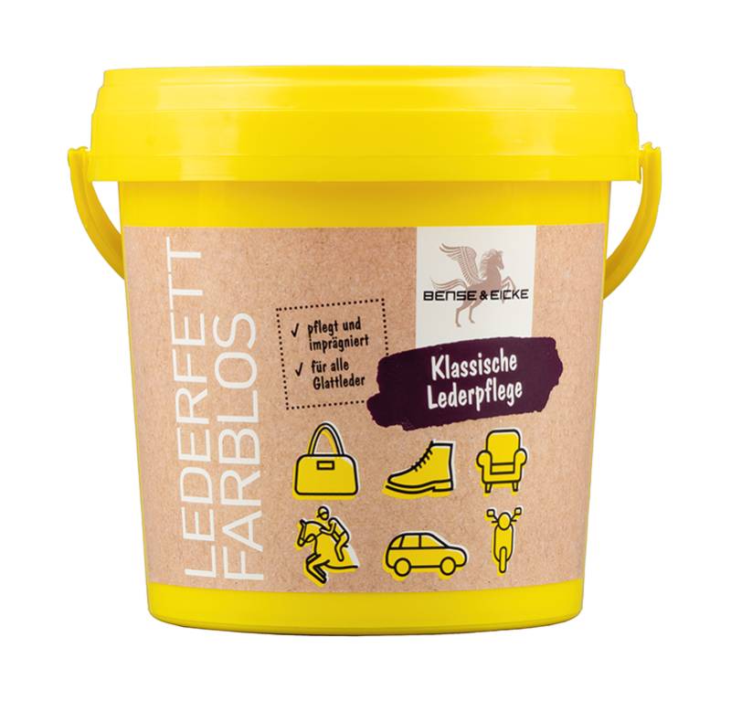 Bense & Eicke Lederfett farblos - 1000 ml Für Glattleder Bense & Eicke Lederfett farblos - 1000 ml Für Glattleder von Bense & Eicke