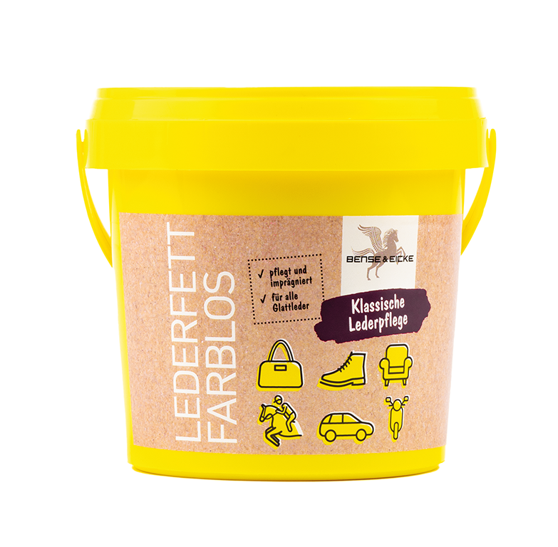 Bense & Eicke Lederfett farblos 500ml Für Glattleder Bense & Eicke Lederfett farblos 500ml Für Glattleder von Bense & Eicke