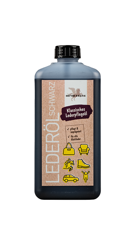 Bense & Eicke Lederöl schwarz 1L Lederpflege für Glattleder von Bense & Eicke