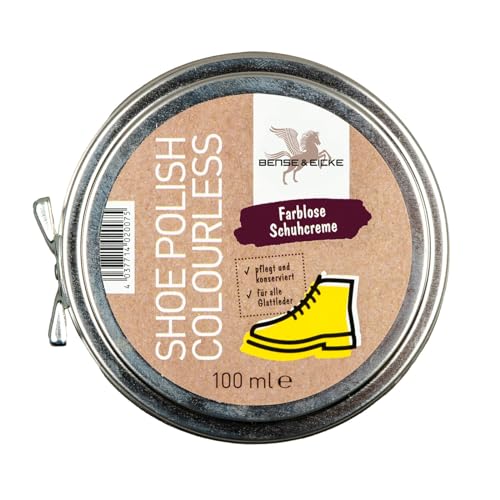 Bense & Eicke Shoe Polish colourless, Schuhcreme farblos - 100 ml von Bense & Eicke