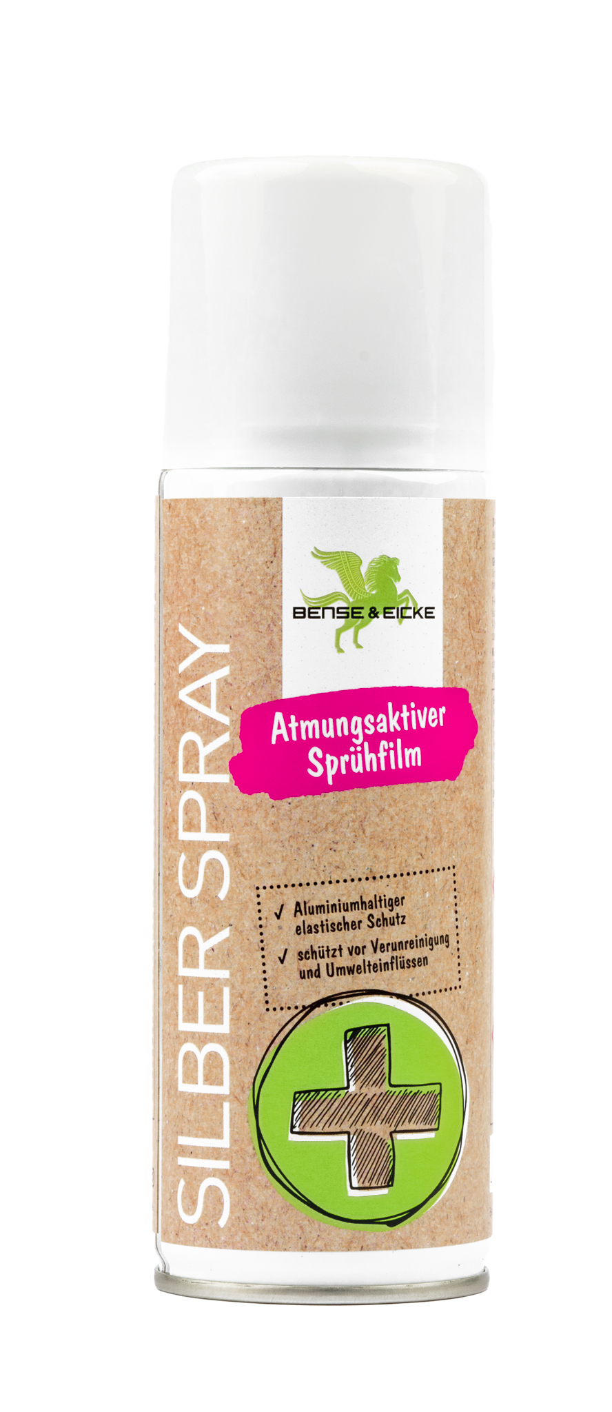 Bense & Eicke Silber-Spray 200ml Atmungsaktiver Sprühfilm Bense & Eicke Silber-Spray 200ml Atmungsaktiver Sprühfilm von Bense & Eicke