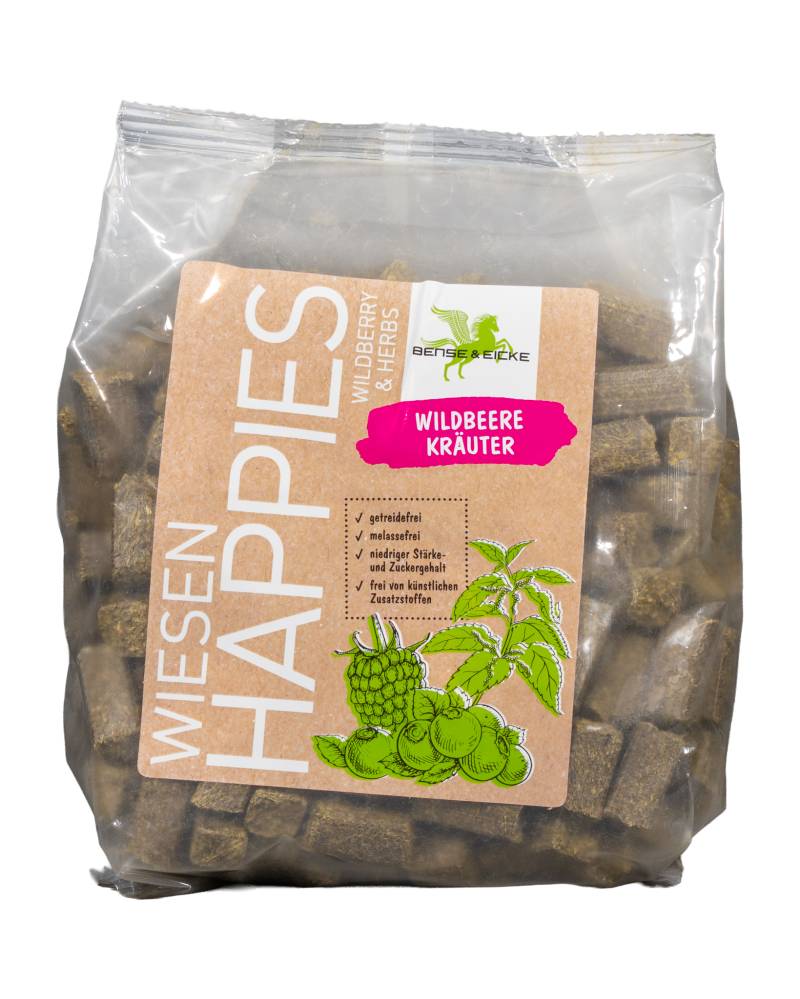 Bense & Eicke Wiesen Happies Wildbeere Kräuter 1kg Leckerli ohne künstliche Zusatzstoffe von Bense & Eicke