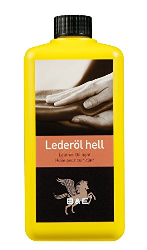 Bense & Eicke Lederöl, 500 ml für alle Glattleder, Sattelzeug, Motorrad und Arbeitskleidung, Leather Oil Light von Bense & Eicke