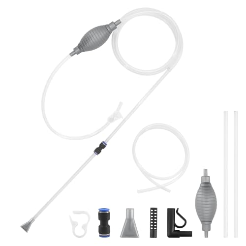 Beowanzk Aquariumreiniger, Handreinigungssystem, Siphon für Aquarien, täglicher Wasserwechselfilter, Sandreinigung, 2 Stück Beowanzk Aquariumreiniger, Handreinigungssystem, Siphon für Aquarien, täglicher Wasserwechselfilter, Sandreinigung, 2 Stück von Beowanzk