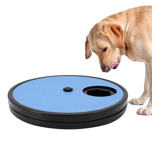 Beowanzk Krallenschleifer für Hunde, Hunde Krallenschleifer, Krallenfeile Hund, Eingebauter 6-fächer-Lebensmittelvorrat, 360° Drehung (Blau) von Beowanzk