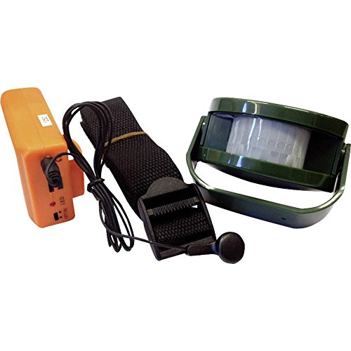 Berger & Schrter InnovAdvance HA702 Jagd Alarm 1-Sensor - Drahtloser Wildmelder mit langer Reichweite, 90-Grad-Sensor, Wasserschutz, leiser Alarm, einfache Installation, speziell fr die Jagd - Grn von Berger & Schröter