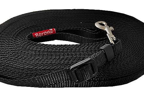 Katzenleine 5m lang verstellbar von 2,50 Meter - 5 Meter schwarz federleicht mit Handschlaufe für Katzengeschirr oder Halsband Katzenleine 5m lang verstellbar von 2,50 Meter - 5 Meter schwarz federleicht mit Handschlaufe für Katzengeschirr oder Halsband von Beroni