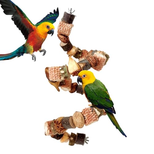 Berriphonia Beutelsuche – Papageienspielzeug, Kauspielzeug für Vögel – Ananasnüsse zum Kauen von Vögeln – Kakato, Kletterleitern, Papageien Berriphonia Beutelsuche – Papageienspielzeug, Kauspielzeug für Vögel – Ananasnüsse zum Kauen von Vögeln – Kakato, Kletterleitern, Papageien von Berriphonia