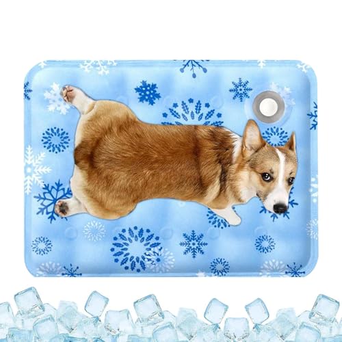 Berriphonia Hundebett – Gelkissen für Hundebetten, wasserdichtes Sommerzubehör für Haustiere, Verwendung im Innen- und Außenbereich, Sofa, Auto, Boden, Camping Berriphonia Hundebett – Gelkissen für Hundebetten, wasserdichtes Sommerzubehör für Haustiere, Verwendung im Innen- und Außenbereich, Sofa, Auto, Boden, Camping von Berriphonia