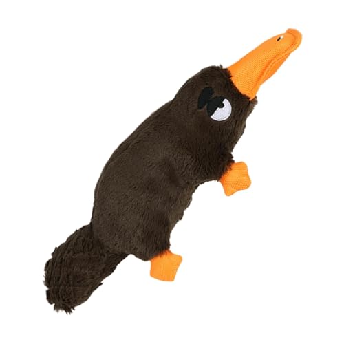 Berriphonia Schnabeltier-Hundespielzeug – Quietschendes Schnabeltier-Hundespielzeug | Simulation Sound Interaktive Gefüllte Ente Puppe Für Cocker Spaniel Großen Hund Zahnen Berriphonia Schnabeltier-Hundespielzeug – Quietschendes Schnabeltier-Hundespielzeug | Simulation Sound Interaktive Gefüllte Ente Puppe Für Cocker Spaniel Großen Hund Zahnen von Berriphonia