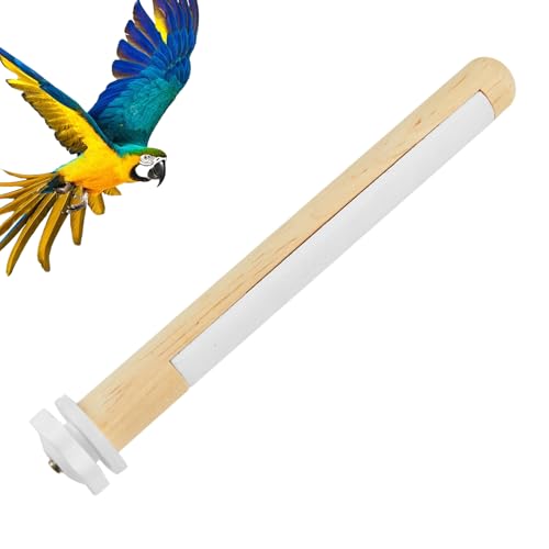 Berriphonia Vogelstange für Vogelstange, Sitzstangen für den Käfig | Zubehör für Sitzstangen an der Pfote, multifunktional, stabil, natürlich, Grinding Fork CLAPING Post Toy für CACSPEC von Berriphonia