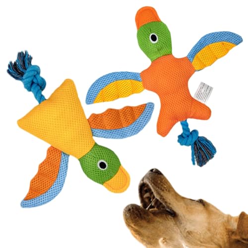 Berriphonia Welpenspielzeug zum Zahnen, quietschendes Spielzeug für Hunde | Quietschendes Spielzeug für harte Vögel – weiches Plüschtier mit einem Seilknoten für kleine, mittlere und mittlere Berriphonia Welpenspielzeug zum Zahnen, quietschendes Spielzeug für Hunde | Quietschendes Spielzeug für harte Vögel – weiches Plüschtier mit einem Seilknoten für kleine, mittlere und mittlere von Berriphonia