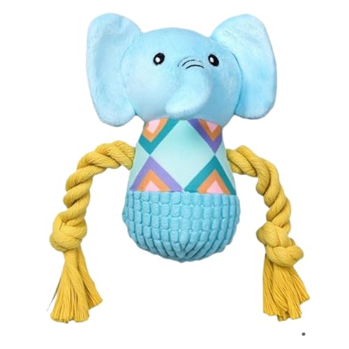 Gefüllter Elefant - Elefant Plüschspielzeug, Hund Chew Toy | Puppy Interactive Stuffed Puppe, langlebiges Haustierspielzeug für Innengarten im Freien Spielzimmer Wohnzimmer Langeweile Buster Buster Gefüllter Elefant - Elefant Plüschspielzeug, Hund Chew Toy | Puppy Interactive Stuffed Puppe, langlebiges Haustierspielzeug für Innengarten im Freien Spielzimmer Wohnzimmer Langeweile Buster Buster von Berriphonia