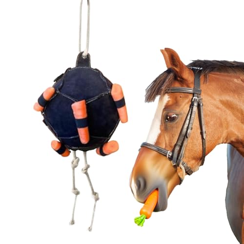 Horse Treat Ball - Karottenball -Feeder, Langeweile Buster Toy | Langsame Futterstress -Reliever -Spielzeug Für Pferdesviehschette Ziegenbaumtime Spielzeit Fütterung Anreicherung Täglicher Stall Scheu Horse Treat Ball - Karottenball -Feeder, Langeweile Buster Toy | Langsame Futterstress -Reliever -Spielzeug Für Pferdesviehschette Ziegenbaumtime Spielzeit Fütterung Anreicherung Täglicher Stall Scheu von Berriphonia