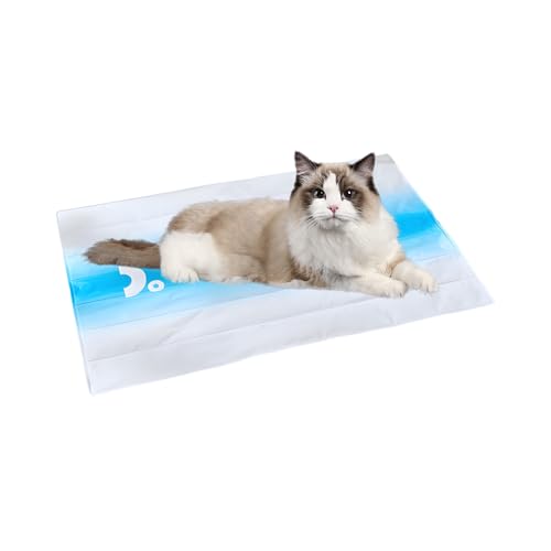Kühlmatte aus Gel für Haustiere – Kühlpad für Hunde, Kühlmatte für Katzen | freistehendes Gel TAFT ungiftig für Haustiere, Kissen von Berriphonia