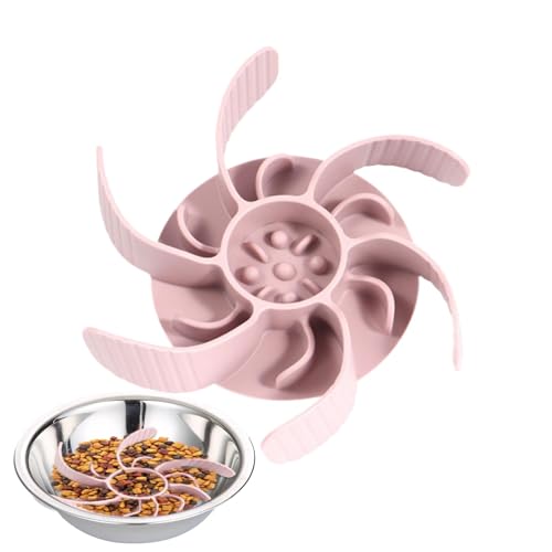 Langsame Feeder Bowleineinsatz-Anti-Choking-Hundepuzzle, Nicht-Schlupf-Design | Silikon -Haustierzubehör Mit Saugnäpfeln Für Kleine, Mittlere Und Große Rassen von Berriphonia