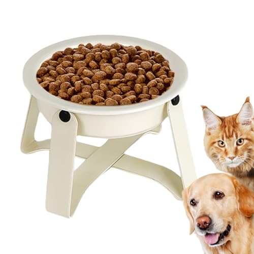 Schüssel für langsame Futterstation für Hunde – 15,6 x 15,6 x 9,7 cm, Keramikschale mit Eisenhalter, 200 ml | Anti-Strang gegen Würgen der Gerichte und langsames Füttern für Hunde und Welpen Schüssel für langsame Futterstation für Hunde – 15,6 x 15,6 x 9,7 cm, Keramikschale mit Eisenhalter, 200 ml | Anti-Strang gegen Würgen der Gerichte und langsames Füttern für Hunde und Welpen von Berriphonia