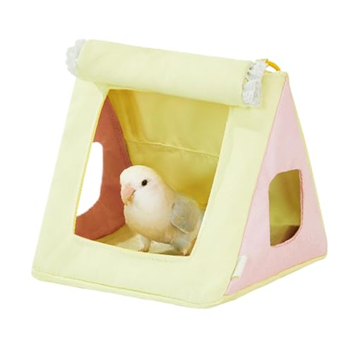 Shotet Nest - Cockatiel Hut Bird -Hängematte Für Käfig - Vier Jahreszeiten Papageienhauszubehör Für Zuhause, Haustierzimmer, Schlafzimmer, Café von Berriphonia