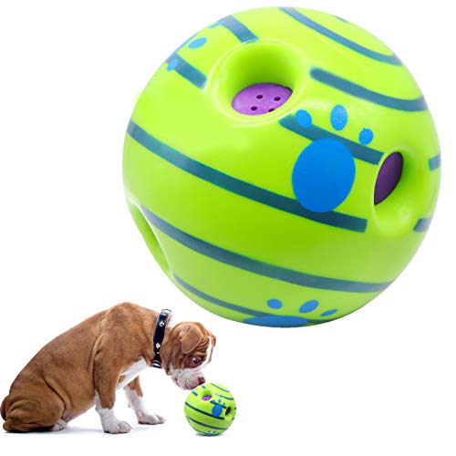 Besimple Interaktives Hundespielzeug, interaktives Spielzeug für Welpen, lustiger Kichergeräusch, für kleine, mittelgroße und große Hunde von Besimple