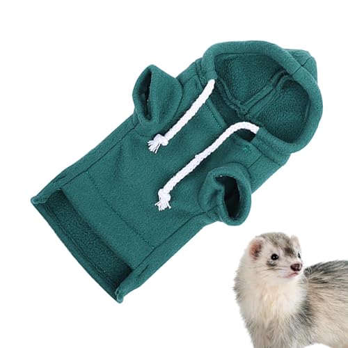 Besreey Hamsterpullover, Frettchenpullover | Meerschweinchen Hoodie Hamster Pullover | Meerschweinchen-Kapuzenpullover, Hamster-Pullover, hautfreundliche Kapuze mit Kordelzug für Kaninchen, Frettchen, von Besreey