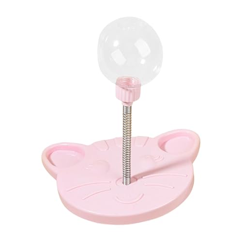 Besreey Hundeball -Behandlungs -Spender, Behandlungsgügel mit Frühling - Puzzlespielzeug langsamer Feeder,Spenderball mit Frühling für jede Größe Haustiere Training und Stressabbau, langsame Fütterung von Besreey