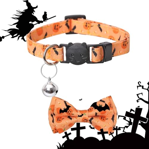Besreey Hundehalsband mit Fliege, Gruselige Kürbisspinnen-Fliegenhalsbänder für Haustiere, Haustierbedarf für Indoor-Aktivitäten zu Hause, beim Spazierengehen, bei Hochzeiten, auf Reisen, beim Besreey Hundehalsband mit Fliege, Gruselige Kürbisspinnen-Fliegenhalsbänder für Haustiere, Haustierbedarf für Indoor-Aktivitäten zu Hause, beim Spazierengehen, bei Hochzeiten, auf Reisen, beim von Besreey