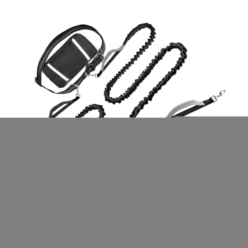 Besreey Hundeleine Mit Reflektierendem Seil - Tier Spaziergangsleine Mit Bauchtasche,Reflektierendes Verstellbares Hundegeschirr Für Laufen Wandern Und Outdoor-Aktivitäten Besreey Hundeleine Mit Reflektierendem Seil - Tier Spaziergangsleine Mit Bauchtasche,Reflektierendes Verstellbares Hundegeschirr Für Laufen Wandern Und Outdoor-Aktivitäten von Besreey
