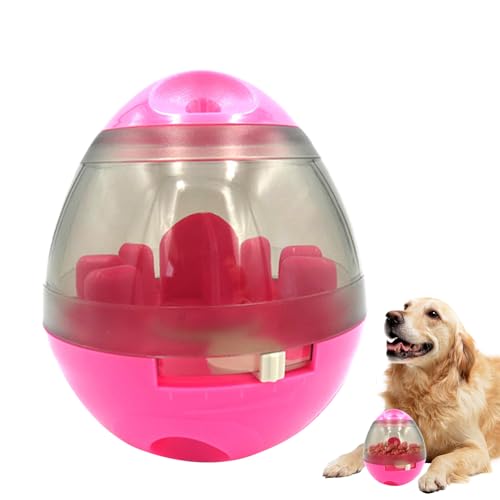 Besreey Hundespielzeug Mit Futterautomat | Hunde Futterball Für Langsames Fressen,Interaktiver Kausnackball Mit Gehirntraining Und Zahnpflege Für Unterhaltung Und Stressabbau von Besreey