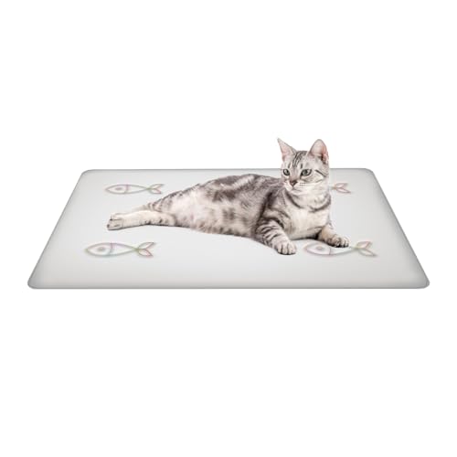 Besreey Kühlmatte Für Katzen | Kühlunterlage Für & Transportbox | Waschbare Druckentlastende Katzen Eisbett Für Wohnung Balkon Rasen Und Schlafbereich Besreey Kühlmatte Für Katzen | Kühlunterlage Für & Transportbox | Waschbare Druckentlastende Katzen Eisbett Für Wohnung Balkon Rasen Und Schlafbereich von Besreey