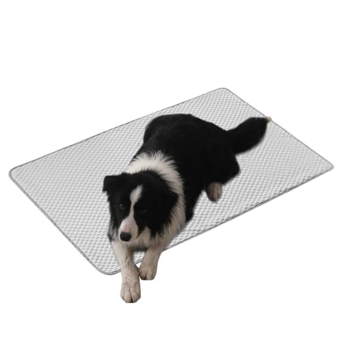 Besreey Kühlmatte für Hunde, Haustierkühlmatte für Katzen | Atmungsaktive Haustier-Eismatte | Decken-Kühlmatte für den Innen- und Außenbereich, Hunde-Kühlunterlage für Hunde, Katzen, Welpen, Kätzchen Besreey Kühlmatte für Hunde, Haustierkühlmatte für Katzen | Atmungsaktive Haustier-Eismatte | Decken-Kühlmatte für den Innen- und Außenbereich, Hunde-Kühlunterlage für Hunde, Katzen, Welpen, Kätzchen von Besreey